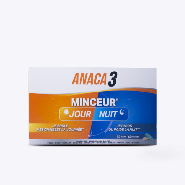 ANACA 3 MINCEUR JOUR ET NUIT GELULES B/60