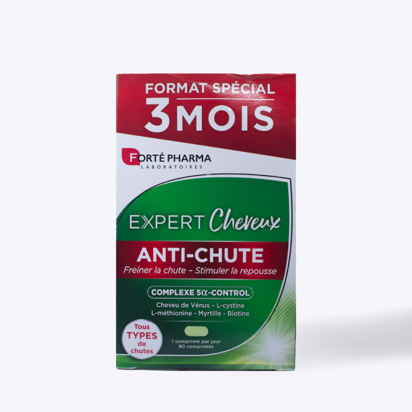 FORTE PHARMA ANTI CHUTE COMP B/90 PGR 3MOIS