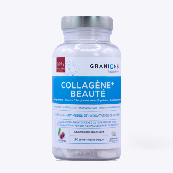 GRANIONS COLLAGENE COMP CROQ B/120 CERISE