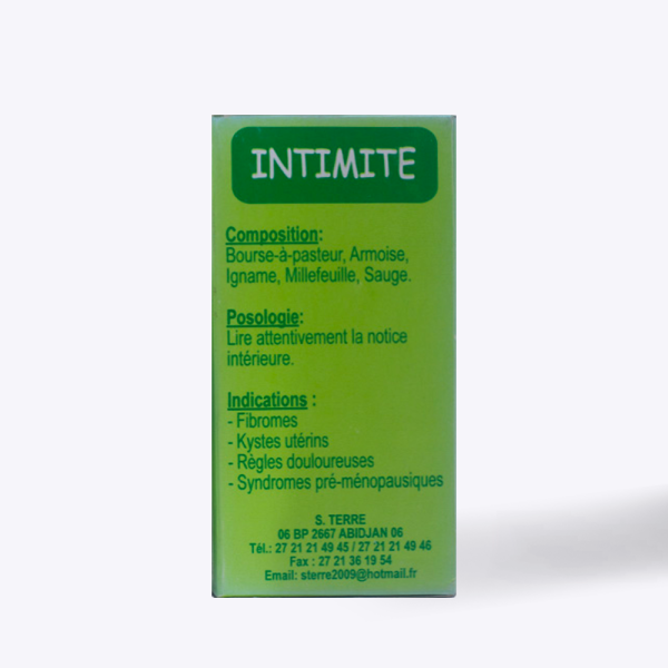 INTIMITE GELULES S. TERRE