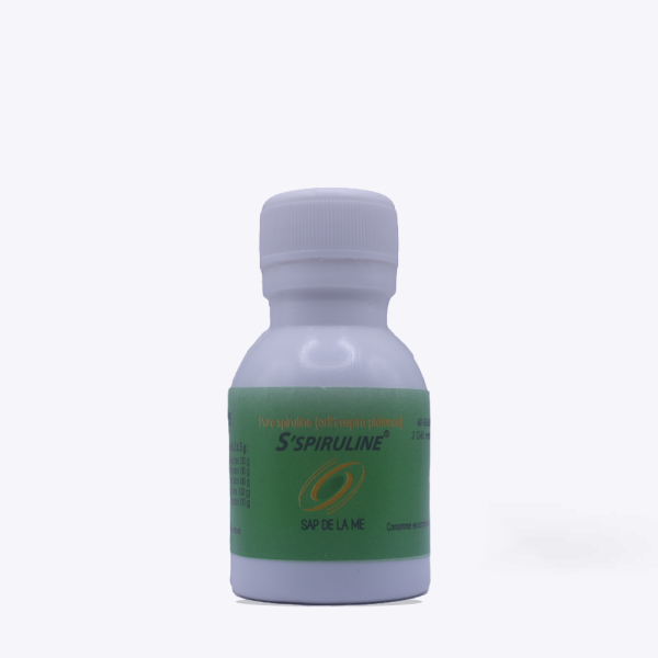 SPIRULINE 400MG GEL POT/40